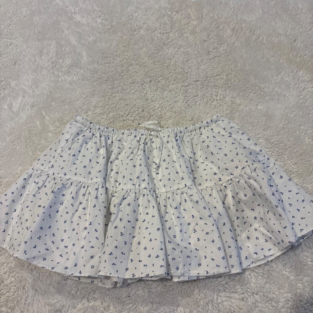 Sunday Best Womens Wander Skort Mini Floral XS Feminine Summer Cottage Soft Core